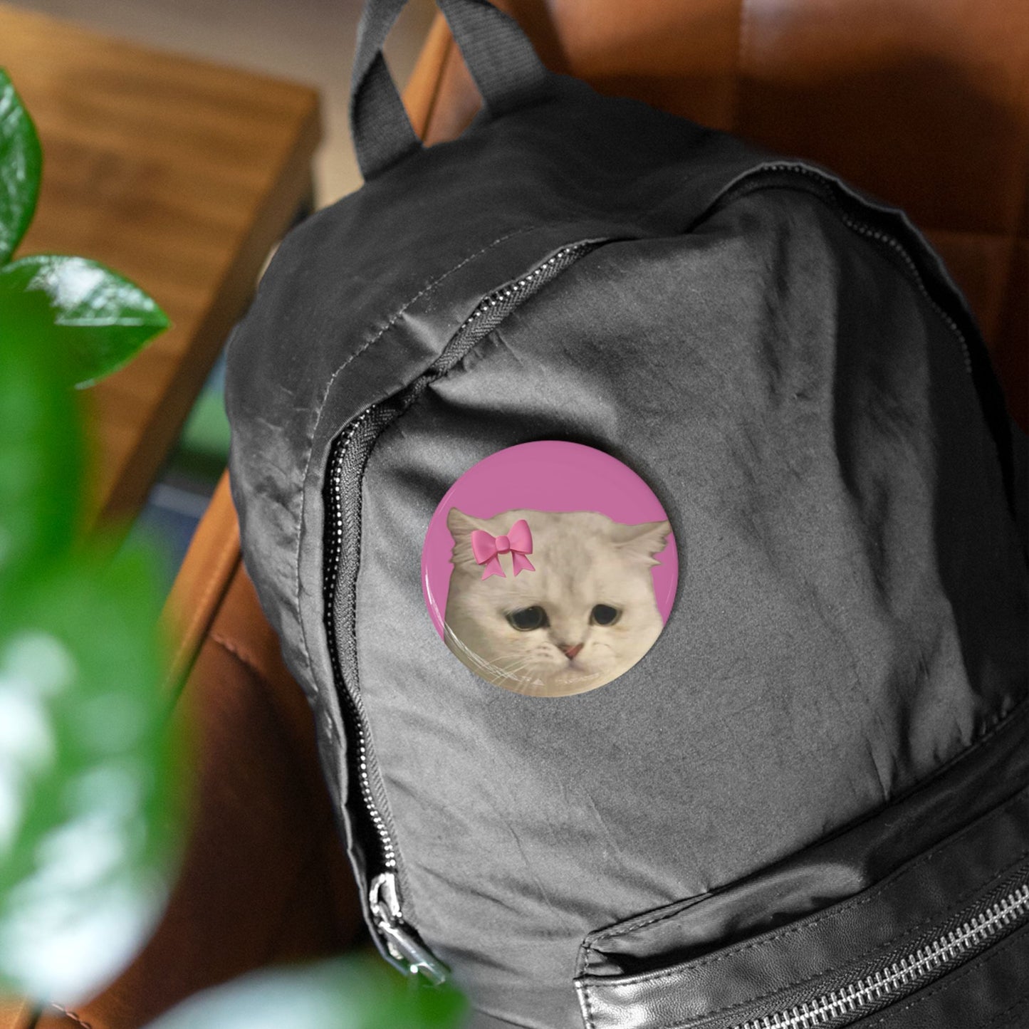 Cute Cat Round Pins