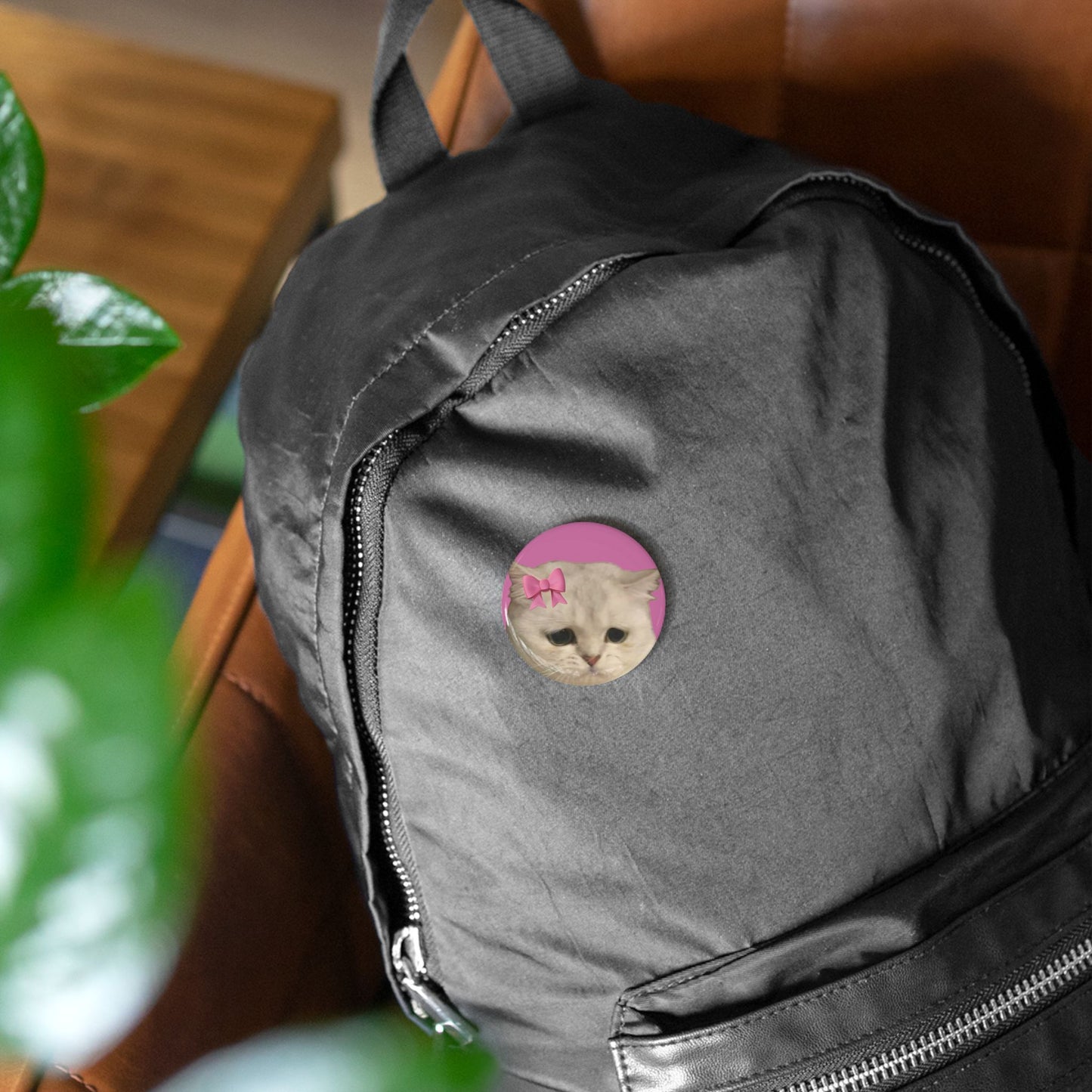 Cute Cat Round Pins